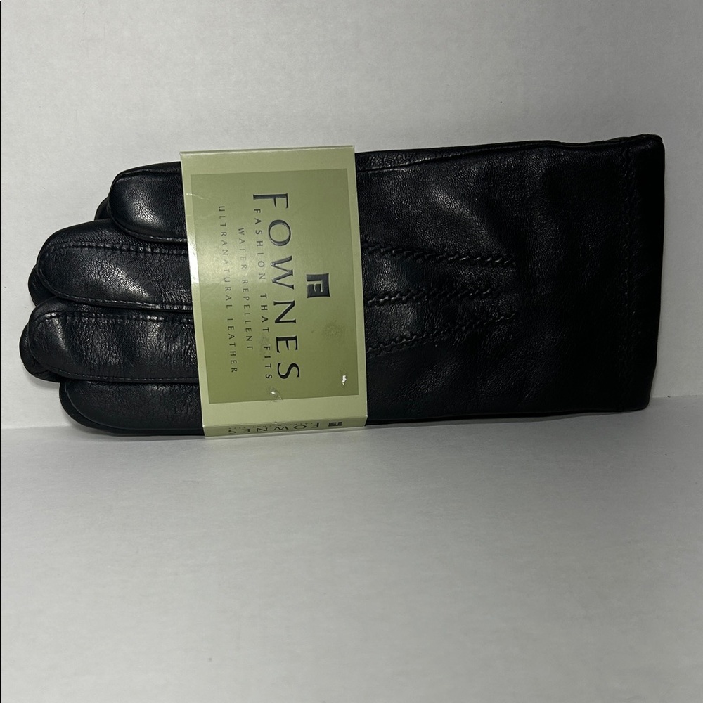 Dark Brown Leather Gloves for Women by Fownes